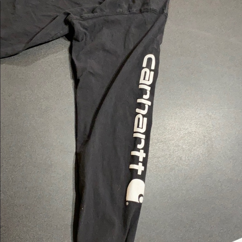 Large Black Carhartt, Long sleeve, good condition